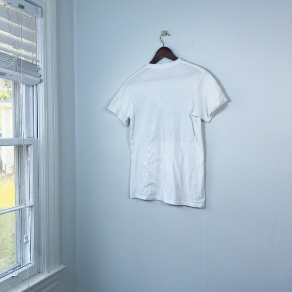 Climate Change Hot as Hell Graphic White Tshirt Unisex Womans Small Activist - Picture 2 of 6